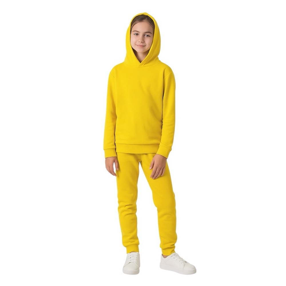Joe Fresh French Terry Kids Yellow Activewear Set